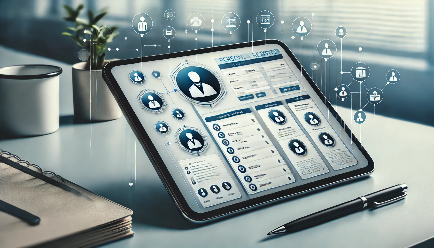 Aperçu du registre Toolbiz